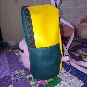 Wild Fable Yellow and Teal Backpack